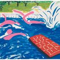 David Hockney — Послеобеденное плавание, изображение 1