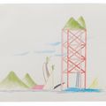David Hockney — Пейзаж на платформе, изображение 1