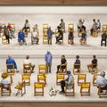 David Hockney — Изображенное собрание с зеркалом, изображение 2