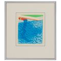 David Hockney — Бассейн из бумаги и синих чернил для книги, изображение 2