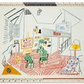 David Hockney — Интерьер студии в Пемброуке, изображение 1