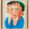 David Hockney — Селия в зеленой шляпе, из фильма "Движущийся фокус", изображение 2