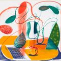 David Hockney — Таблица текучая, изображение 1
