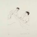 David Hockney — Иллюстрации к четырнадцати стихотворениям К.П. Кавафиса (S.A.C. 47-59; Токио 47-59), изображение 3