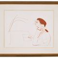 David Hockney — Селия читает, изображение 2