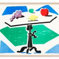 David Hockney — Яблоки, виноград, лимоны на столе, от Бруклинской академии музыки II, изображение 2