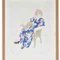 David Hockney — Селия в плетеном кресле, изображение 2