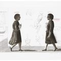 David Hockney — Дань уважения Микеланджело, из книги "Дань уважения Микеланджело", изображение 1