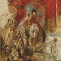 David Wilkie — Королева Виктория верхом на лошади: набросок, изображение 1