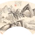 Dong Qichang — Пейзаж после Донг Цичана / Каллиграфия, изображение 2