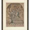 Dutch School — Генрих VIII даровал хартию госпиталю Святого Варфоломея его управляющим, рисунок на бумаге [Англия, 17 век], изображение 2