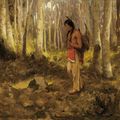 Eanger Irving Couse — Охотник на индеек, изображение 1
