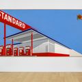 Ed Ruscha — Стандартная станция, Десятицентовый Вестерн Разрывается пополам, изображение 3