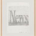 Ed Ruscha — Новости (справа); Изучение компаса (слева), изображение 2