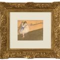 Edgar Degas — Танцовщица у станка, изображение 2