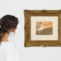 Edgar Degas — Танцовщица у станка, изображение 4