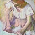 Edgar Degas — Отдыхающий, изображение 1