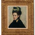 Edgar Degas — Бюст женщины во главе с перьями, изображение 2
