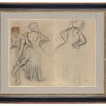 Edgar Degas — Этюд танцовщиц, изображение 2