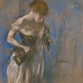 Edgar Degas — Корсет Femme mettant для сына, изображение 1