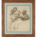 Edgar Degas — Трое танцовщиц, изображение 2