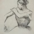Edgar Degas — Танцовщица (Бюст), изображение 1