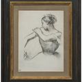 Edgar Degas — Танцовщица (Бюст), изображение 2