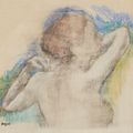 Edgar Degas — Бюст женщины, изображение 1
