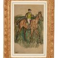 Edgar Degas — Жокей на коне, изображение 2