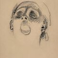 Edgar Degas — Этюд для "Певицы в лесу" (Кафе-концерт), изображение 1