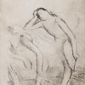 Edgar Degas — Двое танцовщиц из разных мест, изображение 1