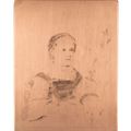 Edgar Degas — Мадемуазель Натали Волконска, первая тарелка, изображение 1