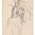 Edgar Degas — Этюд д'Апре "Нике, атташе полиции" ( прямая речь ); Академический этюд ( оборотная сторона ), изображение 2