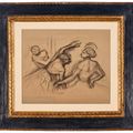Edgar Degas — Балетная сцена, изображение 2