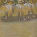 Edgar Degas — Трое танцовщиц, изображение 1