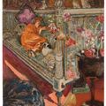 Edouard Vuillard — Ивонна Принтемпс танцует канапе, изображение 2