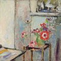 Edouard Vuillard — Анемоны на маленьком столике, изображение 1