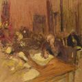 Edouard Vuillard — Большой салон в Глиняном саду, изображение 1