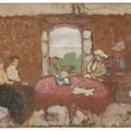 Edouard Vuillard — Люси Хессель в гостях у Крикуна, изображение 2