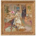 Edouard Vuillard — Джос Хессель и его жена, улица Риволи, изображение 3