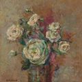 Edouard Vuillard — Белые розы, изображение 1
