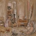 Edouard Vuillard — Лулу у окна мадам Хессель, в замке Клэйз, изображение 1