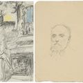 Edouard Vuillard — (i) Дом мадам Вюйяр на улице Кале (ii) Автопортрет, изображение 1