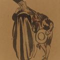 Edouard Vuillard — Коклен, кадет, танцует в роли Фигаро, танцует Севильского цирюльника., изображение 1