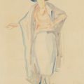 Edvard Munch — Станде квинне мед хатт (Лали Хорстманн), изображение 1