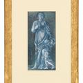 Edward Burne-Jones — Святая Доротея и святая Варвара, изображение 5