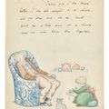 Edward Burne-Jones — 20 писем и открыток с автографами, из которых 19 иллюстрированы, внучке художника Анджеле Тиркелл (одно, по–видимому, ее матери, его дочери Маргарет), Роттингдин, Западный Кенсингтон и н.п., 14 февраля 1890 - Рождество 1893 и н. п., изображение 17