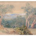 Edward Lear — Далекий вид на цитадель Корфу, изображение 1