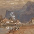 Edward Lear — Скалы Чеддер, Сомерсет, изображение 1