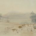 Edward Lear — Вид на Санта-Мауру, Левкас, Ионические острова, изображение 1